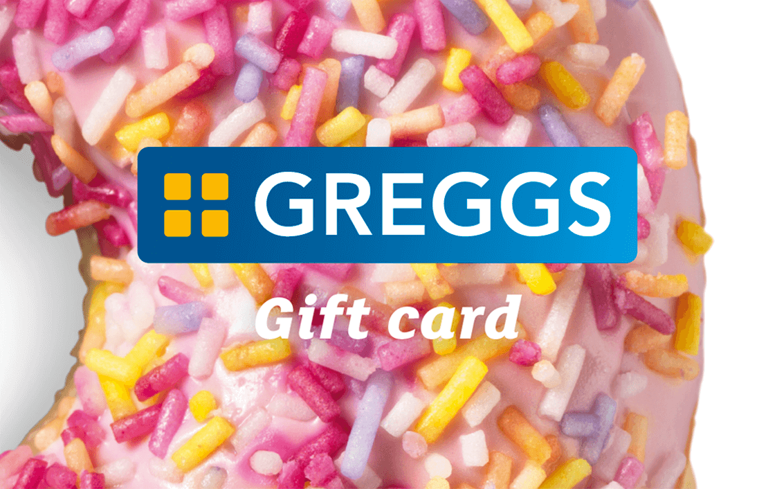 Greggs  Gift Cards
